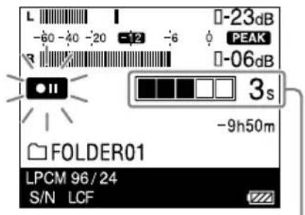 L -23dB -60 -40 -20 -12 -6 PEAK -06dB 3s -9h50m FOLDER01 LPCM 96/24 S/N LCF