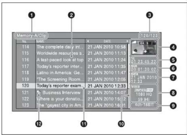 (Memory-A/Clip) No. NAME DATE 114 The complete daily int... 21 JAN 2010 10:58 115 Worldwide resources s... 21 JAN 2010 11:13 116 A fast-paced look at top 21 JAN 2010 11:24 117 Today's reporter inter... 21 JAN 2010 11:35 118 Latino in America: Ge... 21 JAN 2010 11:47 119 "The Screening Room... 21 JAN 2010 12:05 120 Today's reporter exam... 21 JAN 2010 12:33 121 Business Interview 21 JAN 2010 14:07 122 Where is your donatio... 21 JAN 2010 15:2 123 "The gayest city in Am... 21 JAN 2010 16:01 3 OK OK OK DATA 21 JAN 2010 12:33 Video marce HD 1080 HQ 59.84 4ch-16BIT 4 5 6 7 8 9