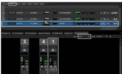 SONY DWR-R02D - Example 3: Changing the position of receiver channels with [Diversity] setting of 4-ANTENNA to one empty channel area - 2