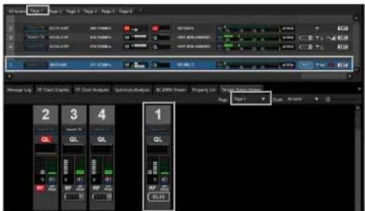 SONY DWR-R02D - Example 3: Changing the position of receiver channels with [Diversity] setting of 4-ANTENNA to one empty channel area - 4