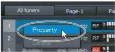 SONY DWR-R02D - Controlling devices from the [Property] window - 3