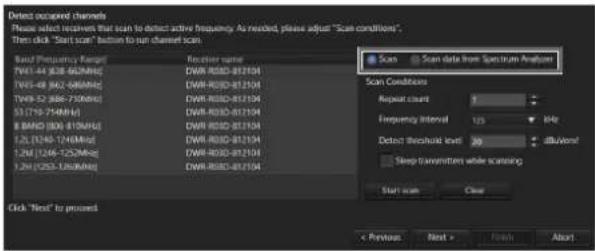 SONY DWR-R02D - To remove frequencies - 1