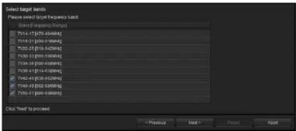 SONY DWR-R02D - Selecting the channel plan - 2