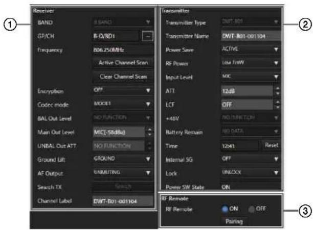 SONY DWR-R02D - Channel tabs 1/2 - 1