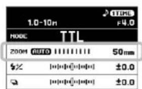 TIME 1.0-10n F4.0 NODE TTL 200M AUTO 50mm $× [■■■■■■■■] ±0.0 ↓ [■■■■■■■■] ±0.0