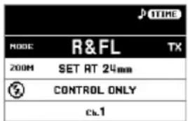 SIGMA EF-630 - AJUSTE DE LOS CONTROLES DEL FLASH (TRANSMISOR) - 1