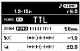 SIGMA EF-630 - BENUTZEREINSTELLUNG (MENÜ 3) - 1
