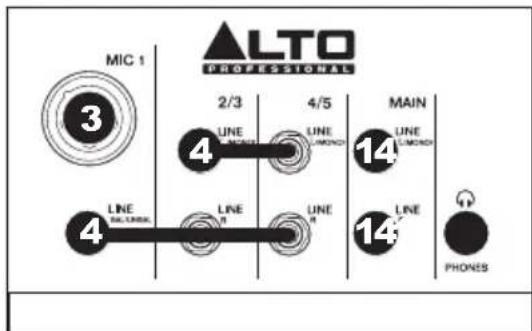 ALTO PROFESSIONAL MIC 1 2/3 4/5 MAIN LINE LINE LINE LINE LINE LINE LINE LINE PHONES 3 4 4/3 4/5 LINE LINE LINE LINE LINE LINE LINE LINE LINE LINE LINE LINE