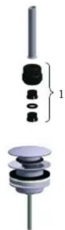 Oras Optima 2701F - Limiting the flow rate - 2