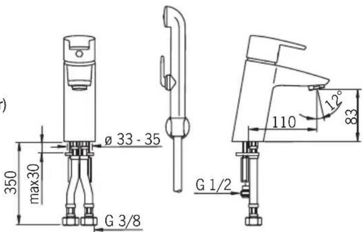 Oras Cubista 2814F-104 - 2812F-105 - 2