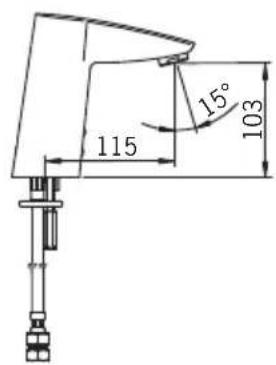 Oras Cubista 2814F-104 - Intelligent afterflow period - 2