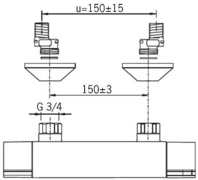 Oras Cubista 2814F-104 - Installation - 1