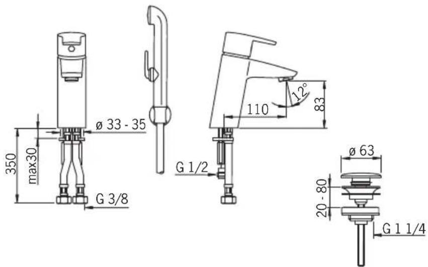 Oras Cubista 2814F-104 - 2808F - 1