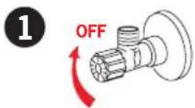 Oras Vega 1800 - Changing for hot water - 1