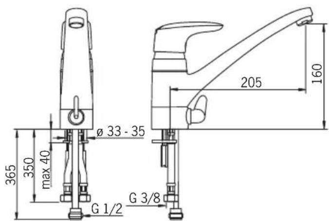 Oras Vega 1800 - 1825F - 1