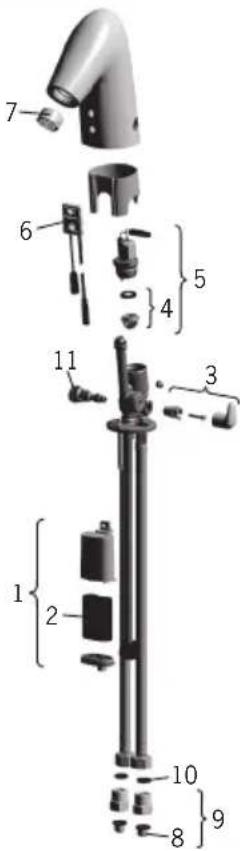 Oras IL BAGNO ALESSI One by 8518 - 8516F - 2