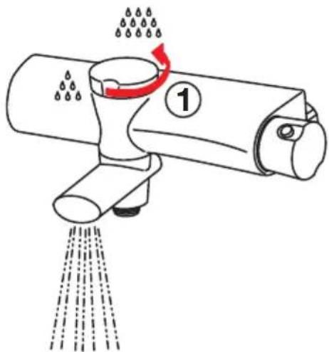 Oras Eterna 6389 - Programming of the bathtub filling - 1