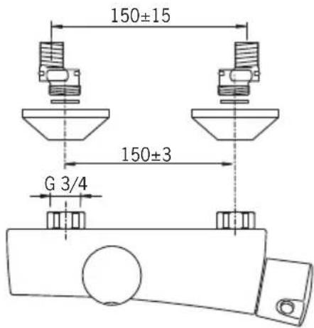 Oras Eterna 6389U - Installation - 2