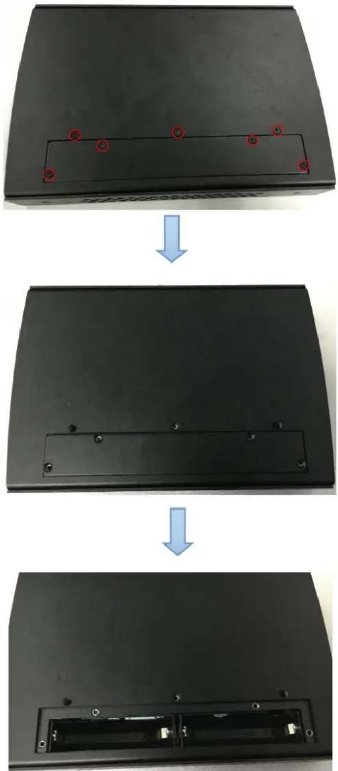RGBlink MSP 200PRO - Installing the Battery - 1