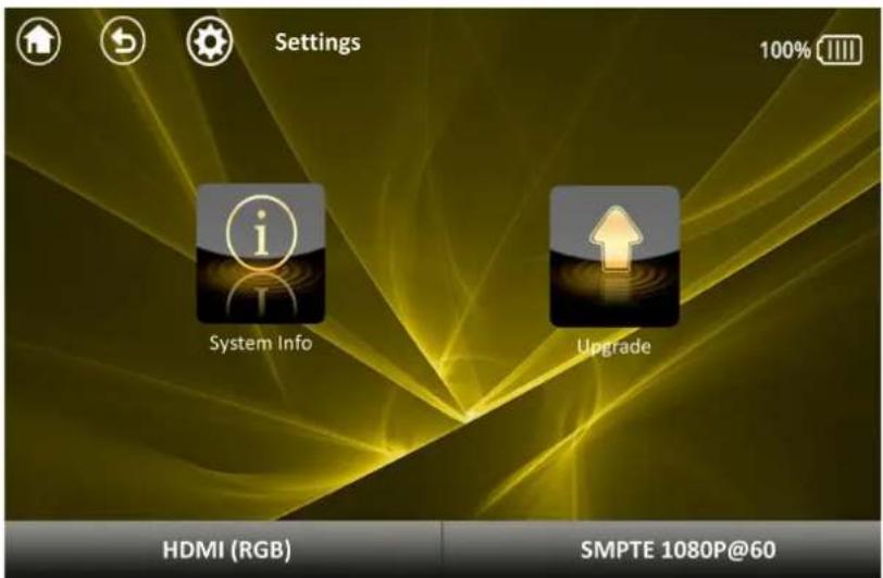 RGBlink MSP 200PRO - Settings - 1