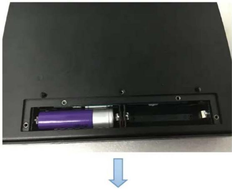 RGBlink MSP 200PRO - Installing the Battery - 4