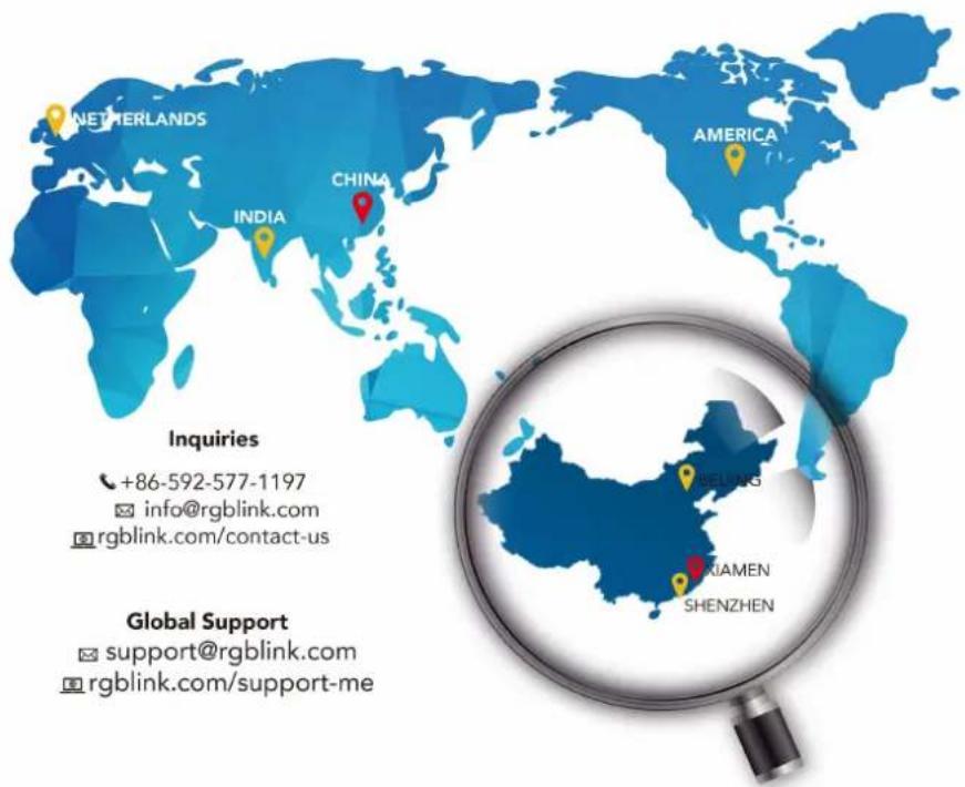RGBlink MSP 200PRO - Contact Us - 1