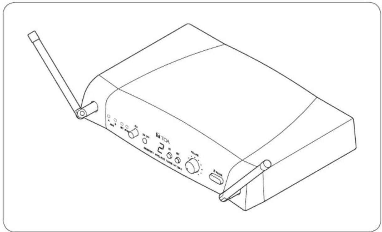 TOA WT-5810 - SINTONIZADOR SEM FIO WT-5810 - 1