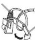 TOA WT-5800 - Gancho para cable - 1
