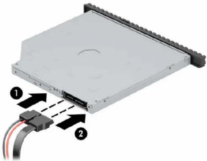 HP ProDesk 600 G4 - Instalace 9,5mm tenké optické jednotky - 3