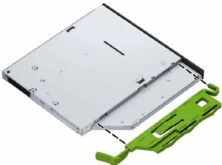 HP ProDesk 600 G4 - Instalace 9,5mm tenké optické jednotky - 1