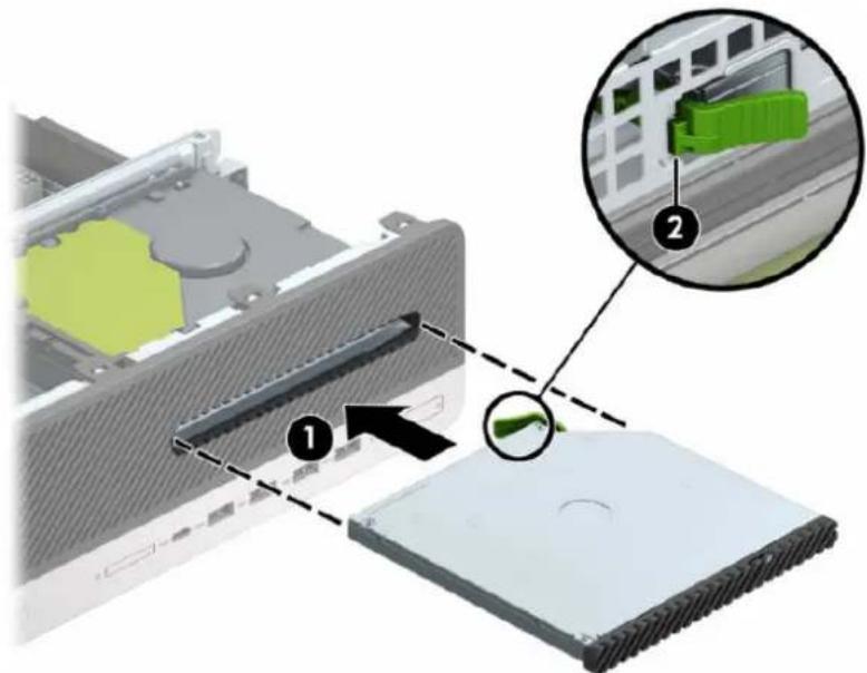 HP ProDesk 600 G4 - Instalace 9,5mm tenké optické jednotky - 2