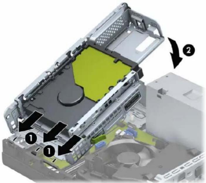HP ProDesk 600 G4 - Vyjmutí a instalace paměťového karty M.2 SSD - 5