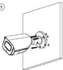 Dahua Technology IPC-HFW3541E-AS - Cable going through the side cable tray - 3