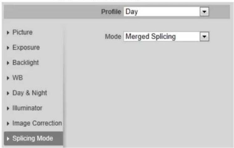 Dahua Technology IPC-HFW3549T1-AS-PV - Splicing Mode - 1