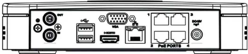 Dahua Technology NVR2104/2108-4KS2 - NVR41/41-P/41-8P/41-W Series - 2