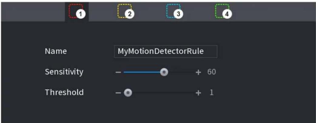 Dahua Technology NVR2104/2108-4KS2 - Setting the Motion Detection Region - 1