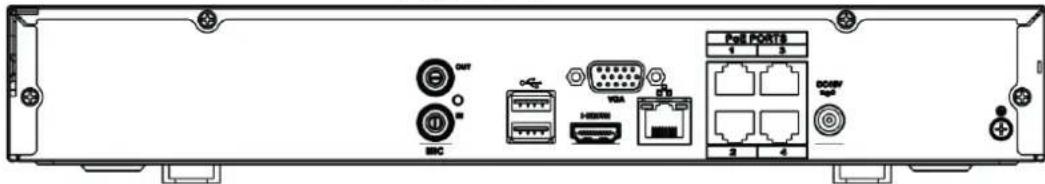 Dahua Technology NVR2104/2108-4KS2 - NVR41H/41H-P/41H-8P Series - 2