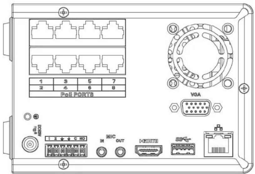 Dahua Technology NVR2104/2108-4KS2 - NVR42V-8P Series - 1