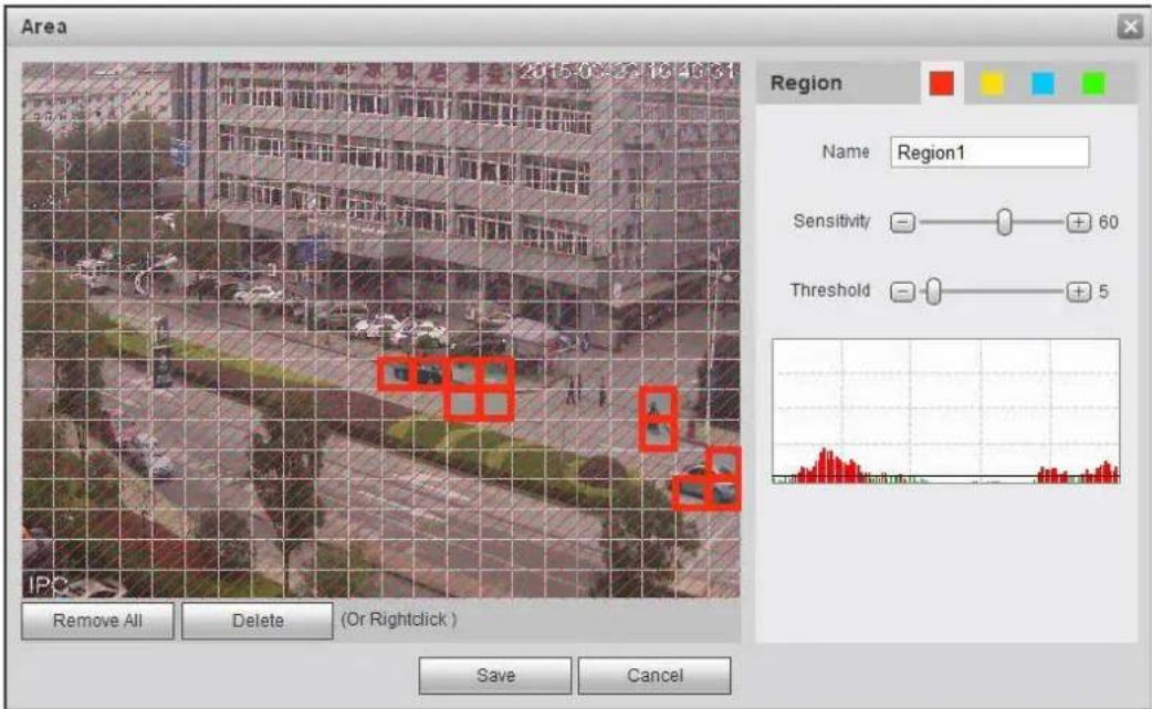 Dahua Technology IPC-HDBW3541R-ZAS - Setting Motion Detection - 3