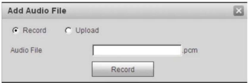 Dahua Technology IPC-HDBW3541R-ZAS - Configuring Alarm Audio - 2