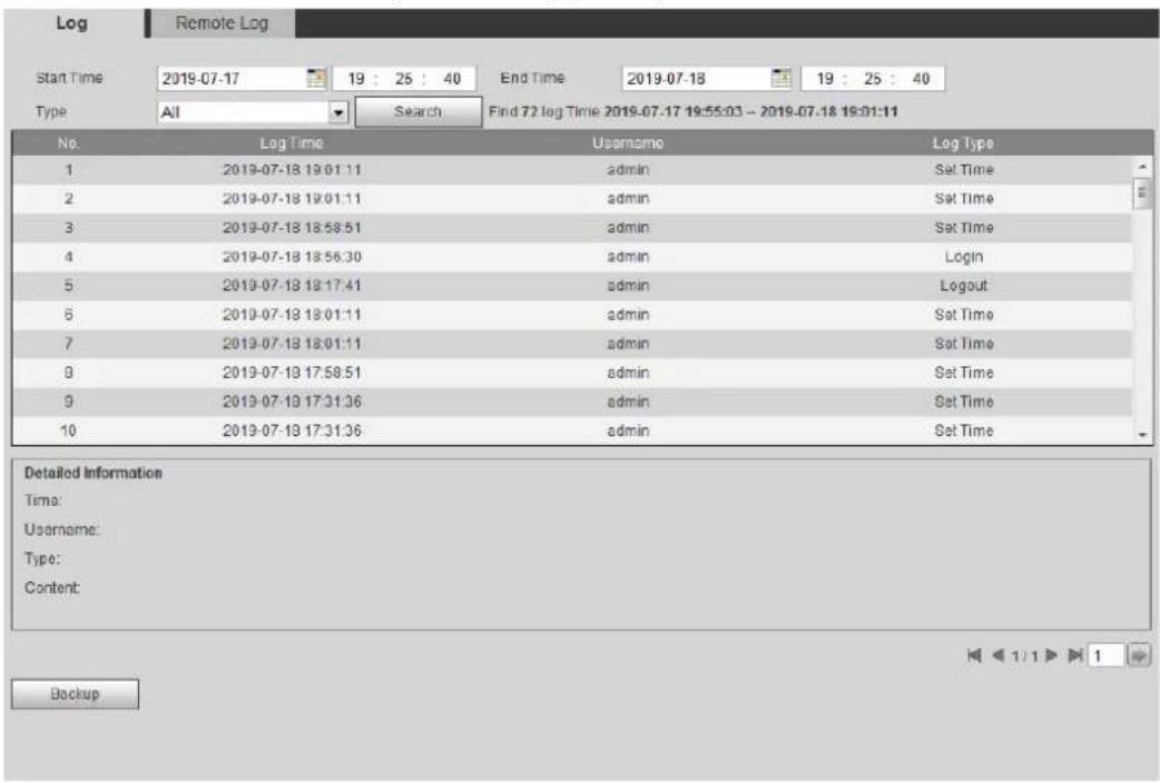 Dahua Technology IPC-HDBW3541R-ZAS - Log - 2