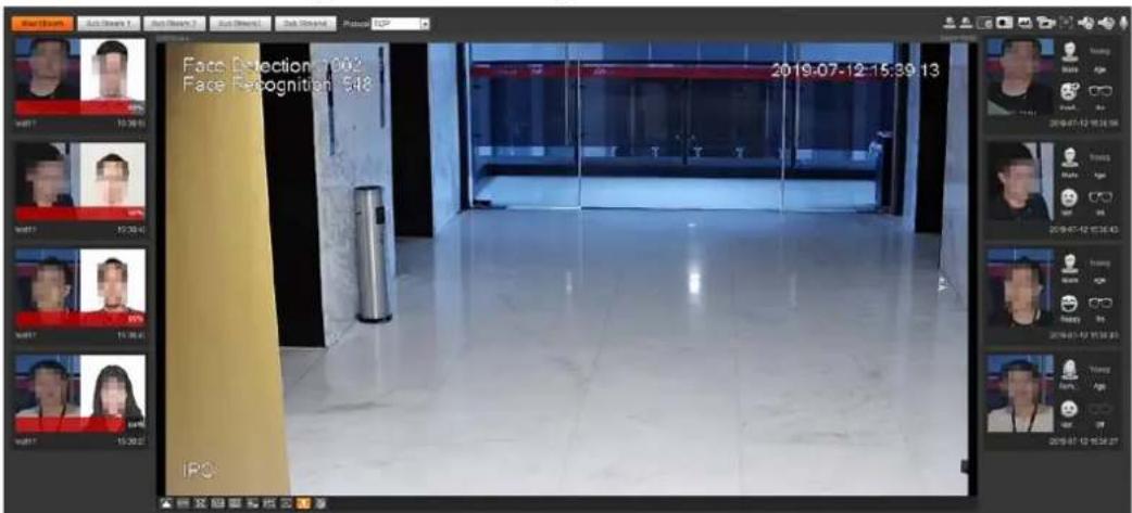Dahua Technology IPC-HDBW3541R-ZAS - Viewing Result in the Live Interface - 1