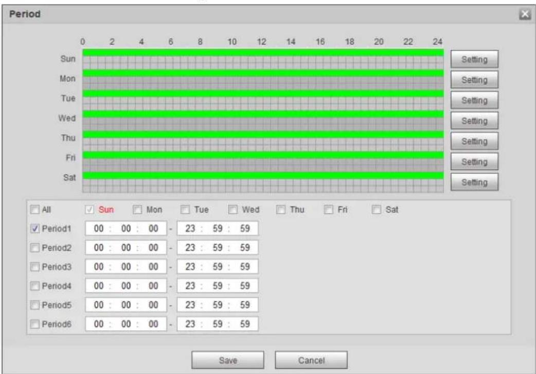 Dahua Technology IPC-HDBW3541R-ZAS - Setting Period - 1
