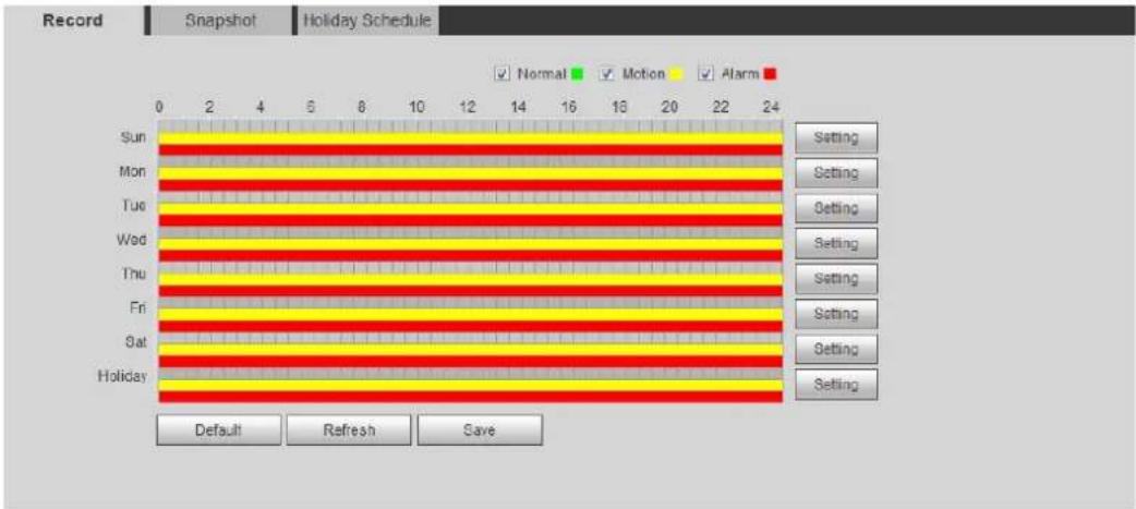 Dahua Technology IPC-HDBW3541R-ZAS - Setting Record Plan - 1