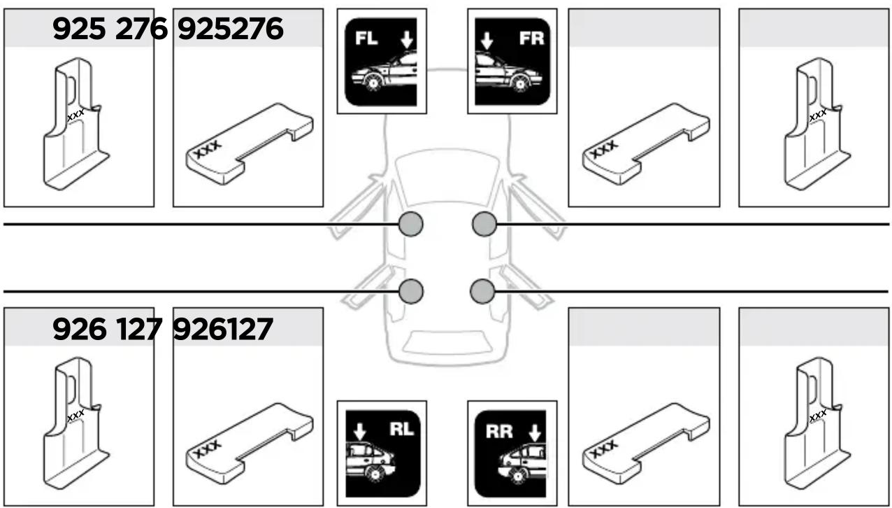 THULE Rapid System Kit 1463 - > Instructions - 15
