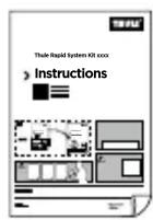 THULE Rapid System Kit 1463 - > Instructions - 11