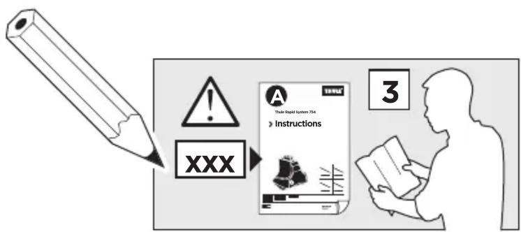 THULE Rapid System Kit 1708 - > Instructions - 16