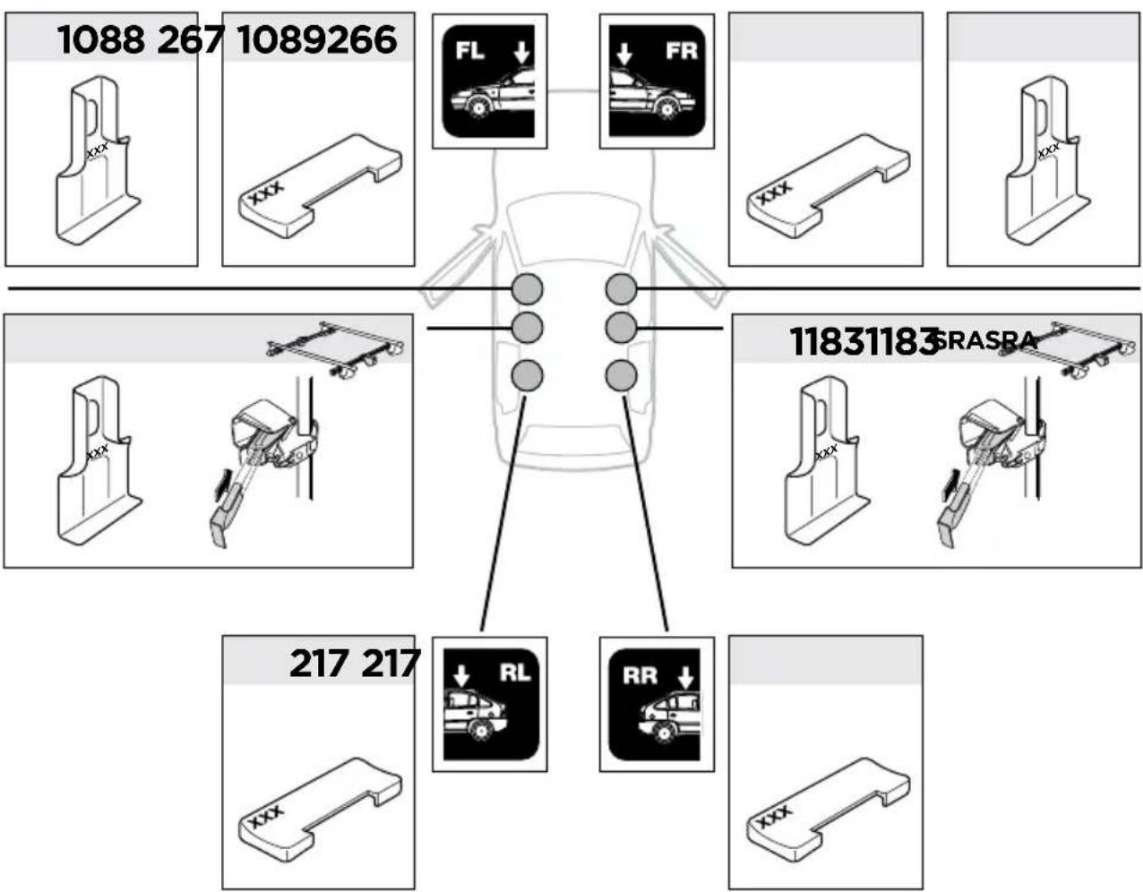 THULE Rapid System Kit 1710 - 1 - 5