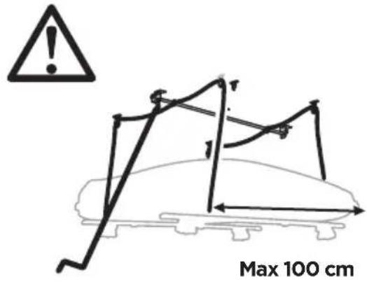 Max 100 cm