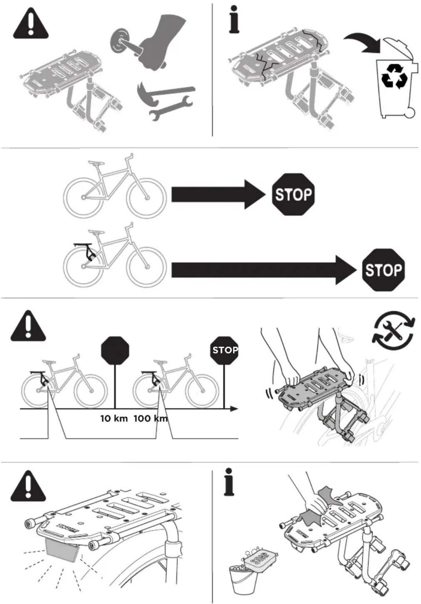 THULE Tour Rack 100090 - Symboles - 23